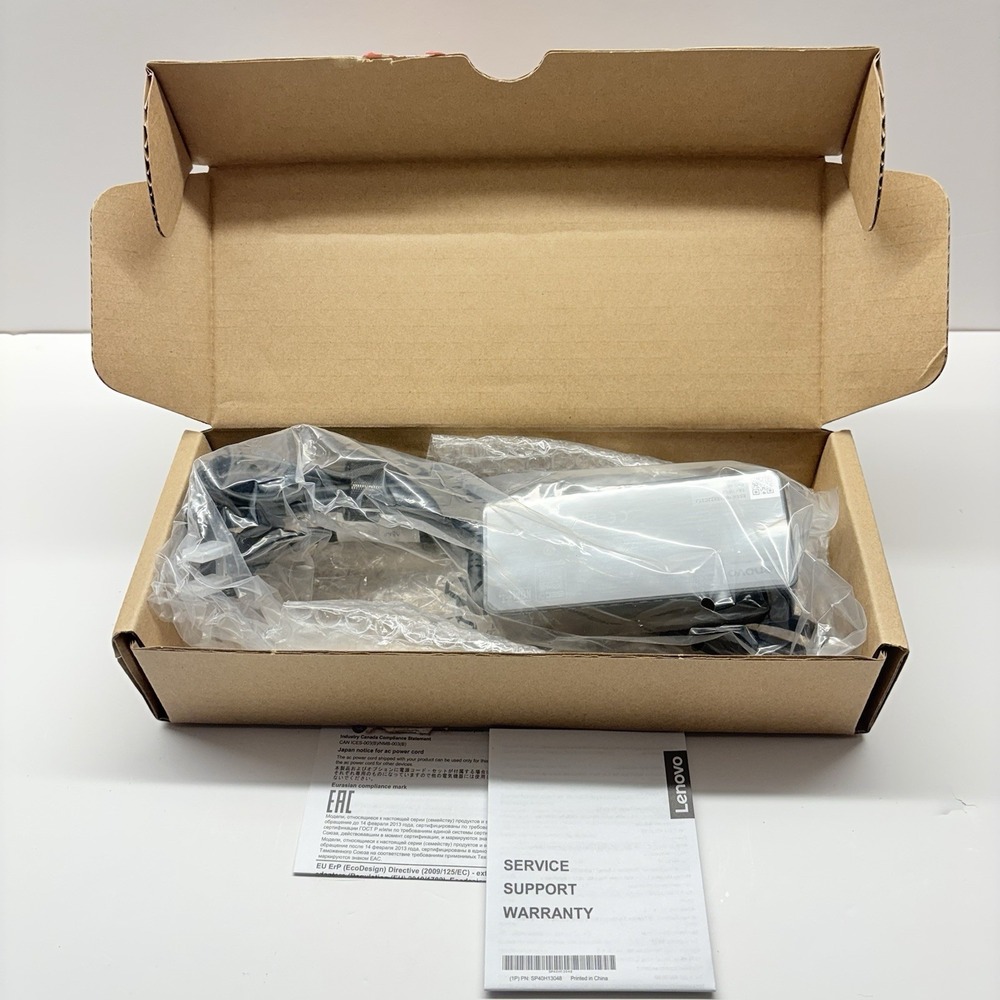 Lenovo 65W Standard Thinkpad AC Adapter (USB Type-C) Connector Model# 4X20M26268